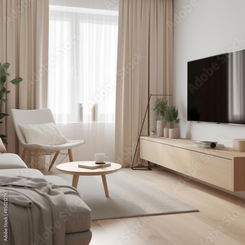 A room - couch, chair, table, tv