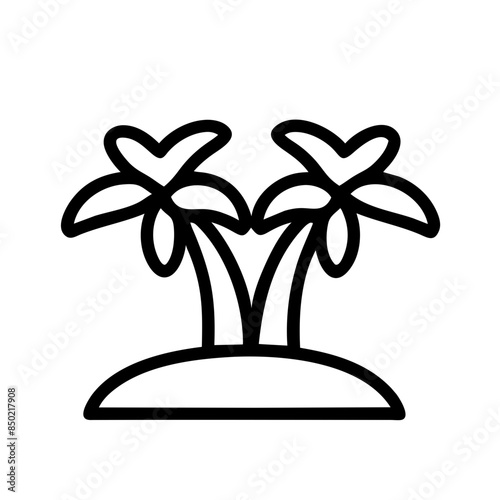 Summer icon set