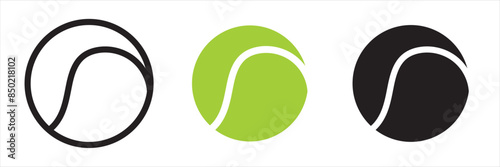 tennis ball icon in trendy flat style isolated on background. tennis ball icon page symbol for your web site design tennis ball icon logo, app, UI. tennis ball icon Vector illustration in eps 10.
