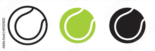 tennis ball icon in trendy flat style isolated on background. tennis ball icon page symbol for your web site design tennis ball icon logo, app, UI. tennis ball icon Vector illustration in eps 10.
