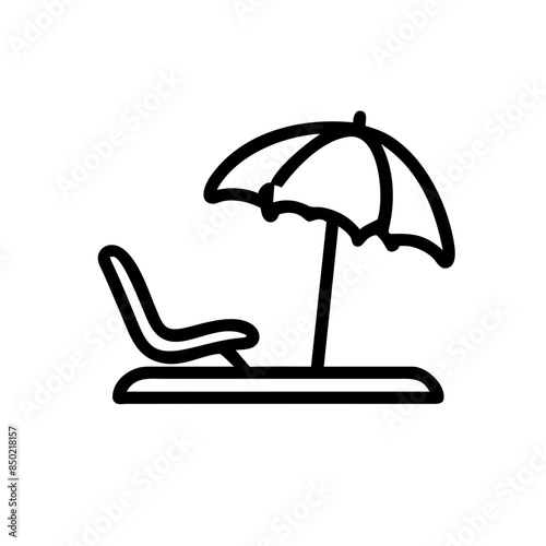 Summer icon set