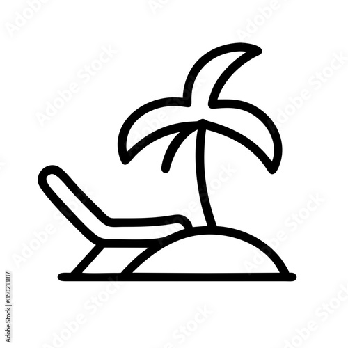 Summer icon set
