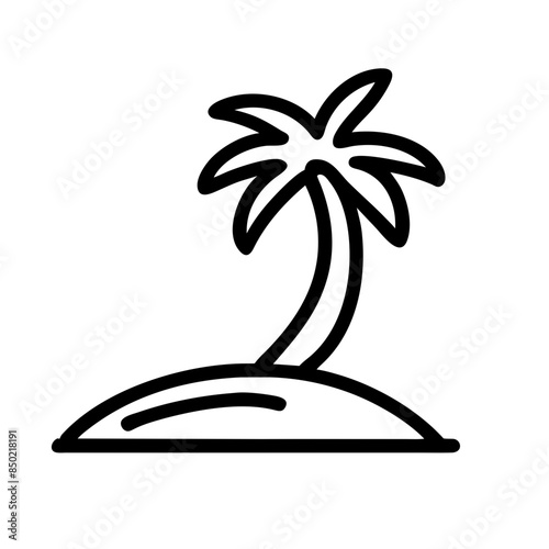 Summer icon set