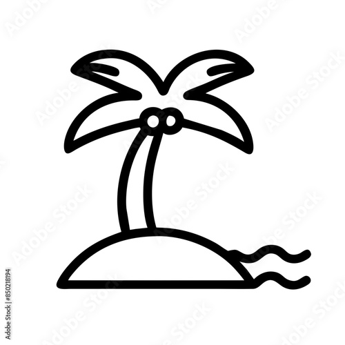 Summer icon set