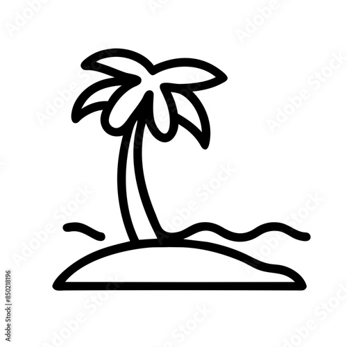 Summer icon set