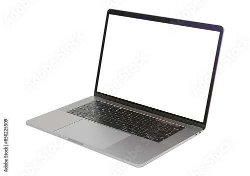 Macbook isolated on white background.,
Laptop isolated on white background.