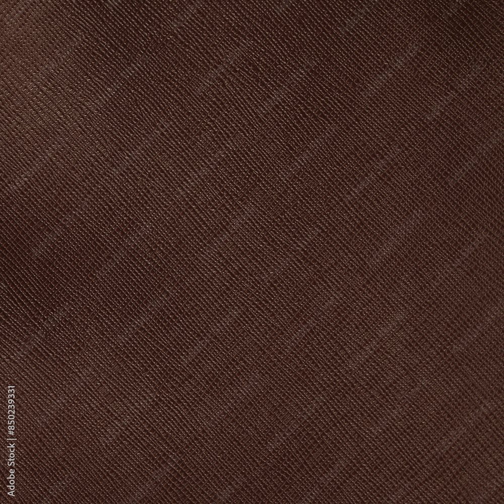 Fototapeta premium Brown leather texture background with seamless pattern.