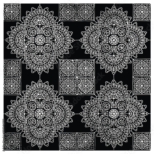 seamless pattern for designer, architect, interior designer, laser engraving,wallpaper,vintage design pattern.