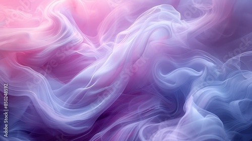 A bright aquamarine backdrop with a solid violet swirl