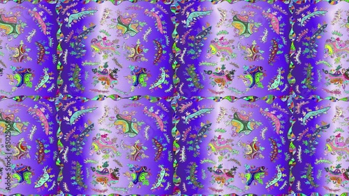 Motion footage background with colorful elements. Flowers. Vintage. Flag style. Video. Template.
Doodles composition for screensavers or advertisements. Seamless. Loop.
