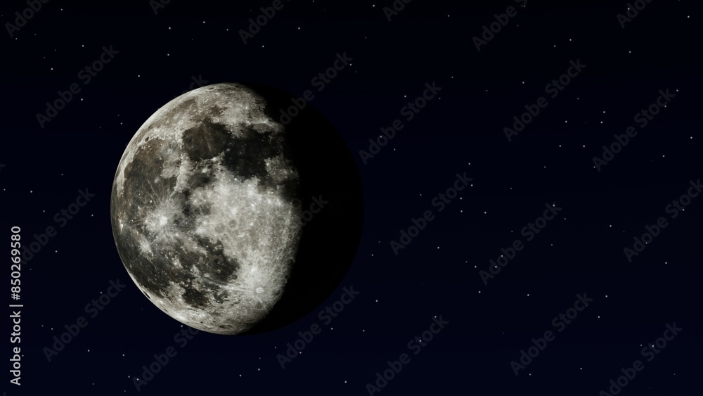 Fototapeta premium moon and stars