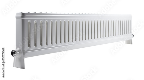 Wallpaper Mural White Horizontal Radiator With Multiple Fins Torontodigital.ca