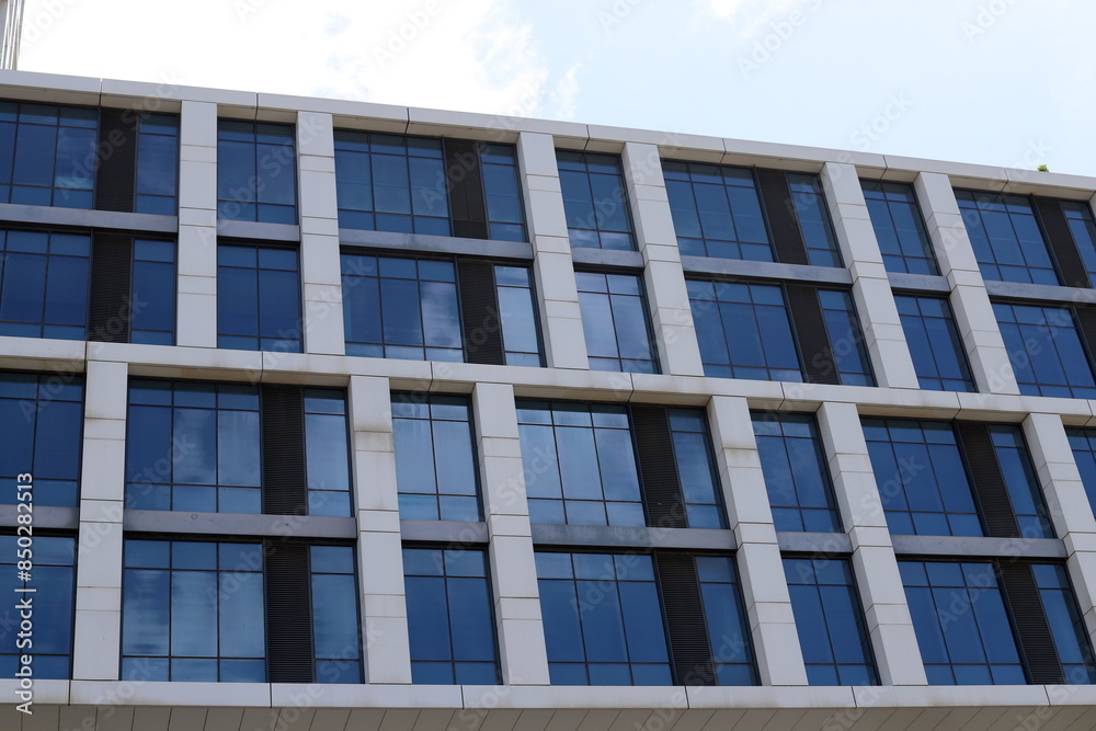 A small window as an architectural detail of housing construction in Israel. A small window as an architectural detail of housing construction in Israel.