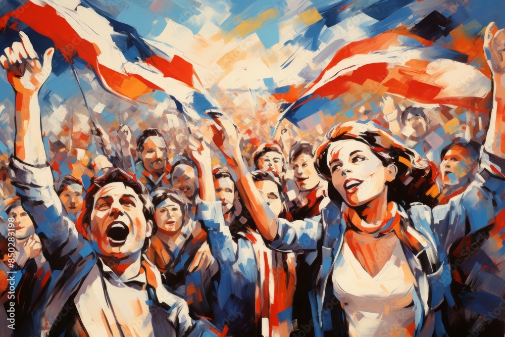 The roaring fans of France - Generative AI The roaring fans of France - Generative AI