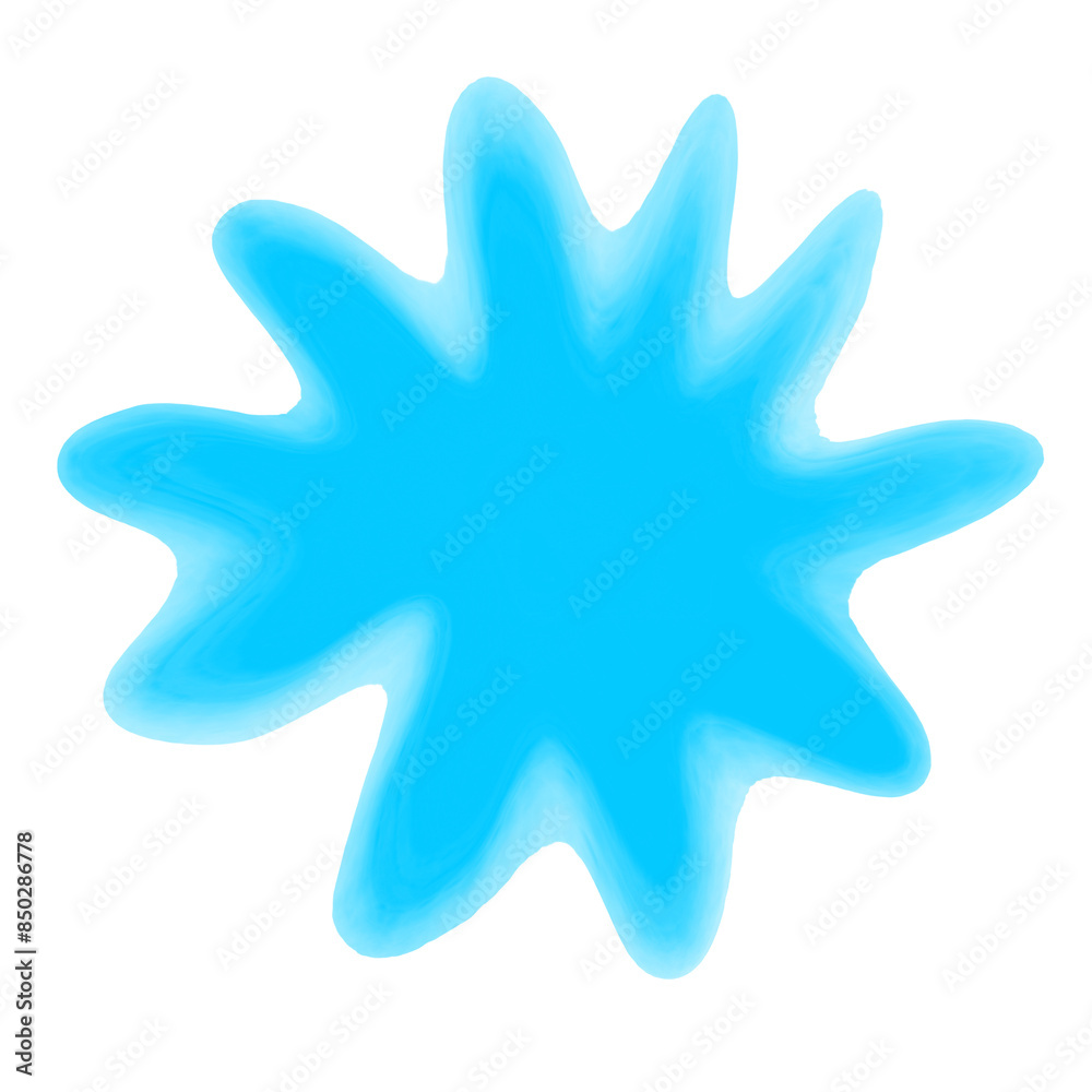 水をイメージした抽象的なイラスト素材 水をイメージした抽象的なイラスト素材