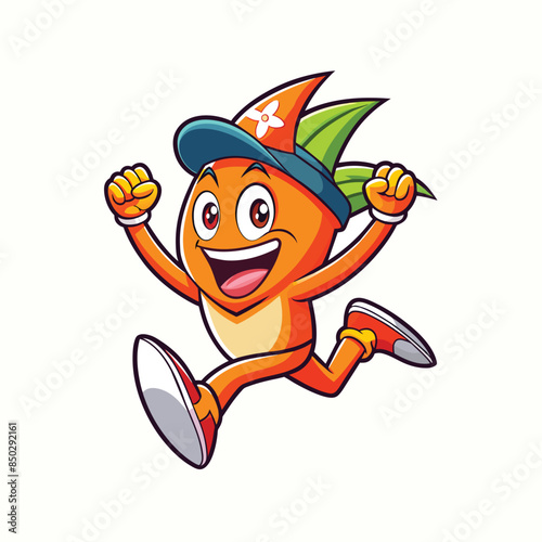 logo orange mascot