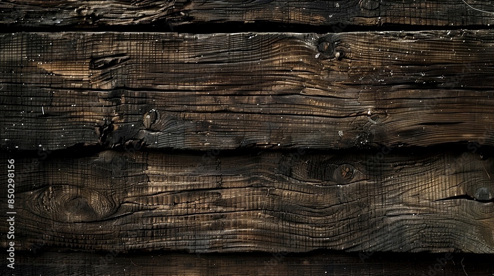 a dark old wooden background
