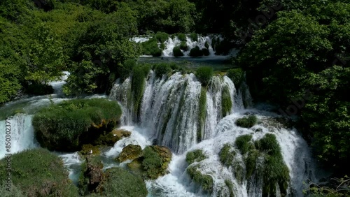 From Above: Breathtaking Drone Perspectives of Powerful Waterfalls
