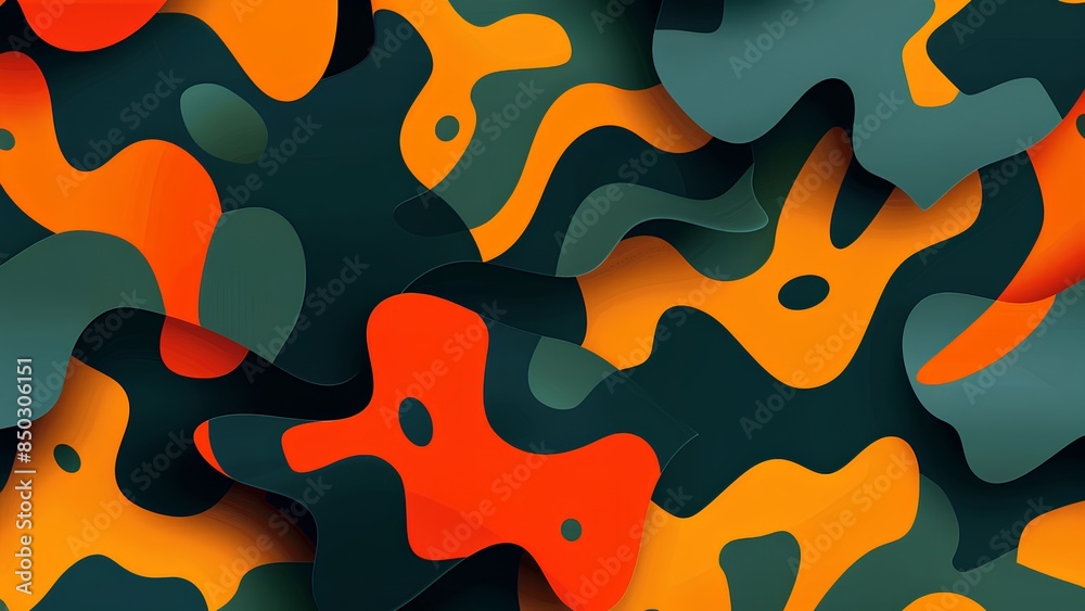 camouflage seamless pattern with background camouflage seamless pattern with background