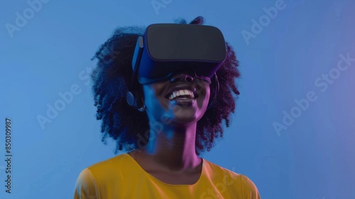 Embracing Virtual Reality: A Joyful Journey into New Worlds and Experiences photo