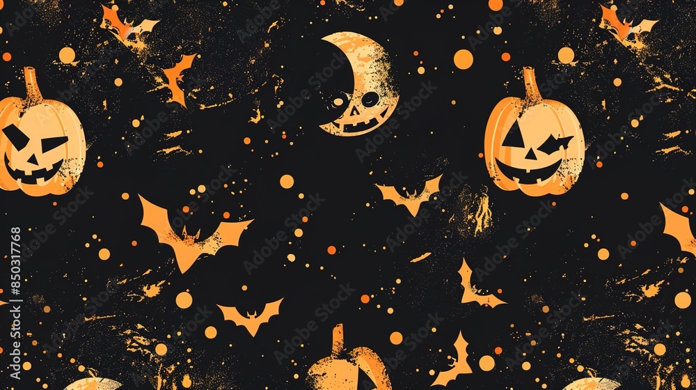 Halloween pattern wallpaper Halloween pattern wallpaper
