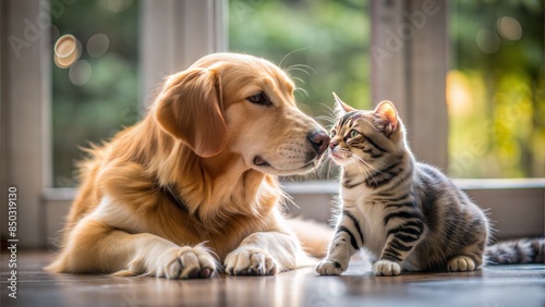 portrait of cute dog
