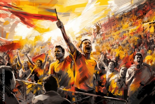 The roaring fans of Colombia - Generative AI