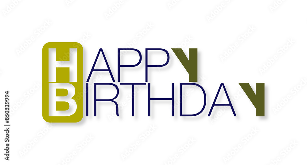 Parola BUON COMPLEANNO con sfondo colorato Parola BUON COMPLEANNO con sfondo colorato
