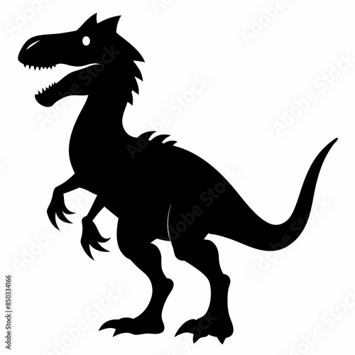 tyrannosaurus dinosaur vector illustration