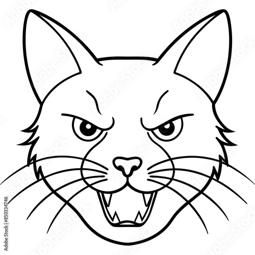 illustration of a cat