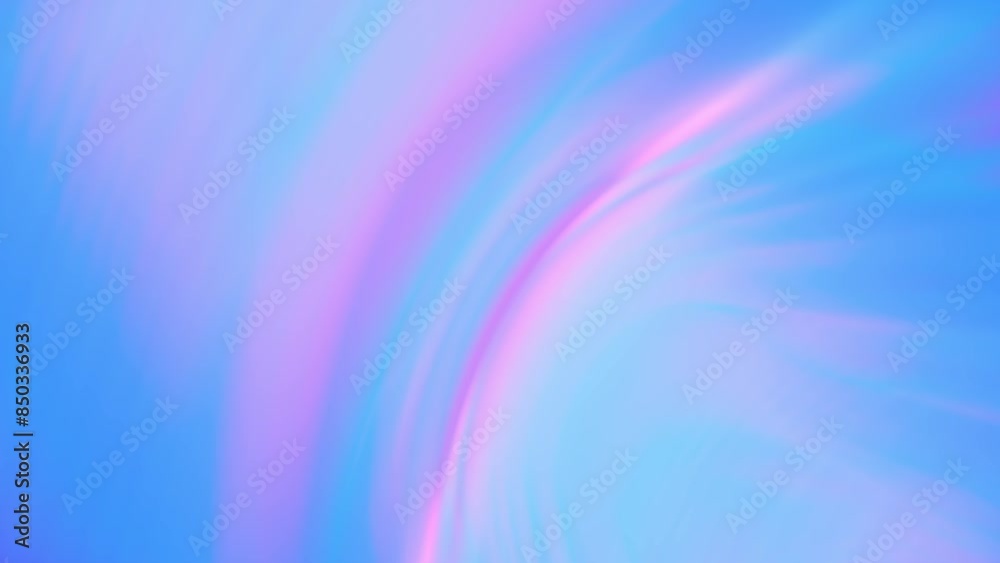 Abstract holographic background 4K. Sky blue, pastel pink, lilac, purple pulsating defocused curves. Rays of light soft flashes loop animation. Minimalistic iridescent aesthetic visual. Blurred beams Abstract holographic background 4K. Sky blue, pastel pink, lilac, purple pulsating defocused curves. Rays of light soft flashes loop animation. Minimalistic iridescent aesthetic visual. Blurred beams