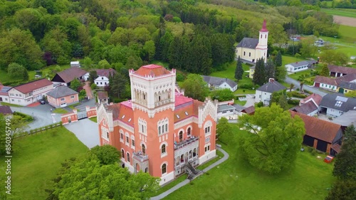 Castle in Rotenturm an der Pinka, Austria photo