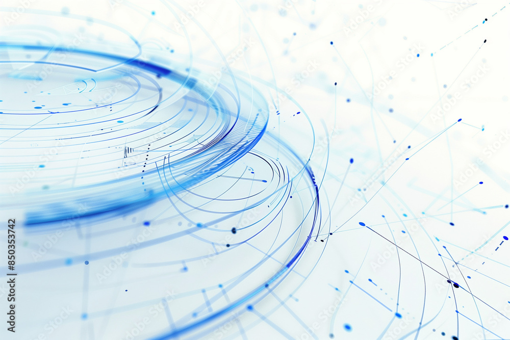 blue dots and lines representing data points and data science blue dots and lines representing data points and data science