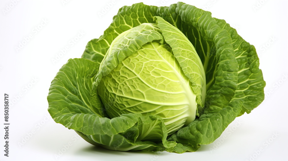 Fototapeta premium cabbage isolated on white