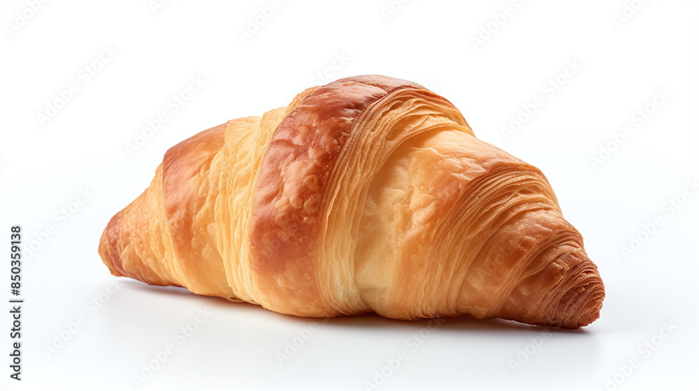 croissant isolated on white background croissant isolated on white background