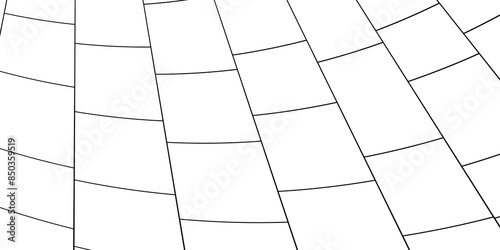 white ceramic tiles seamless pattern isolated decorative modern vector background.