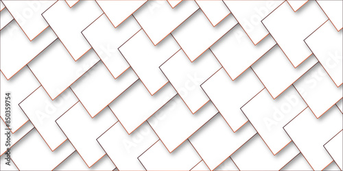 white ceramic tiles seamless pattern isolated decorative modern vector background.