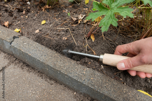 Wallpaper Mural Hand Weeding Garden Bed Torontodigital.ca