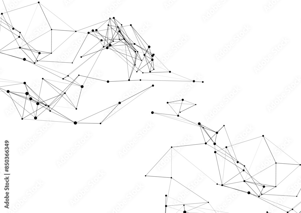 Abstract network communications background design Abstract network communications background design