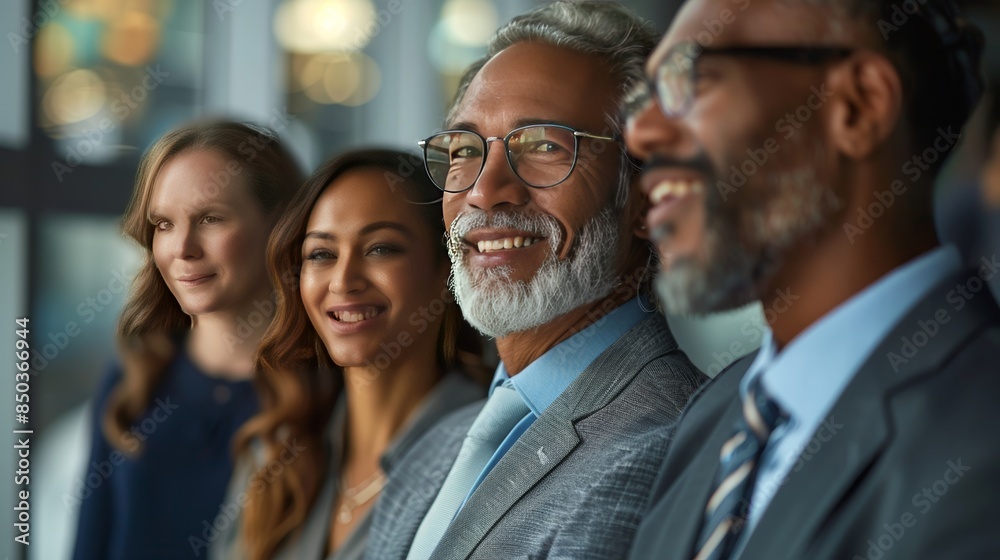diverse team of business professionals collaborating on a digital transformation project. diverse team of business professionals collaborating on a digital transformation project.