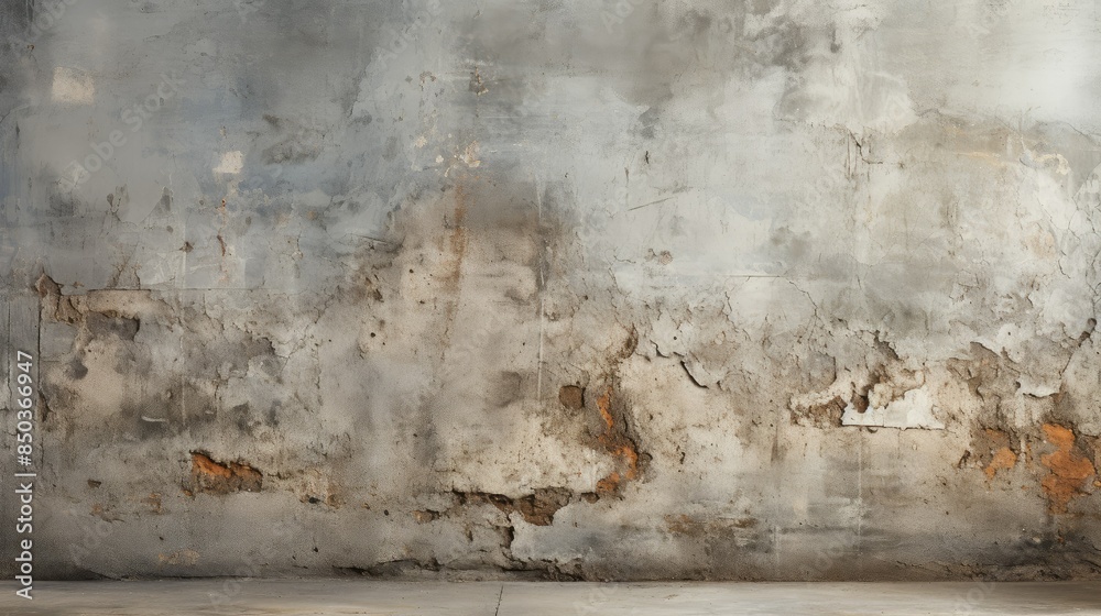 Rough concrete wall with weathered texture Rough concrete wall with weathered texture