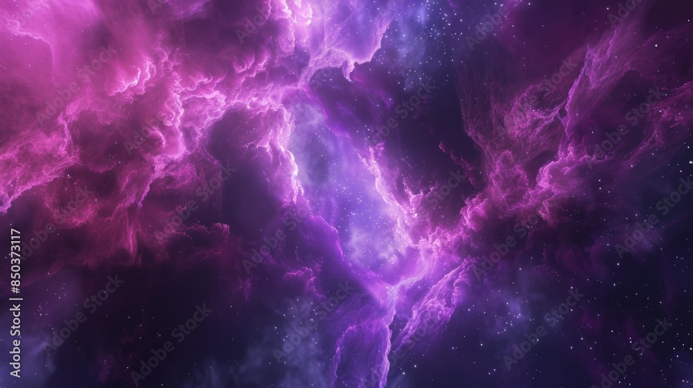 3D render of abstract dark space background with pink and purple nebula, galaxy 3D render of abstract dark space background with pink and purple nebula, galaxy