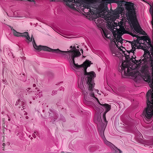 pink acrylic pour terragen render pareidolia photo