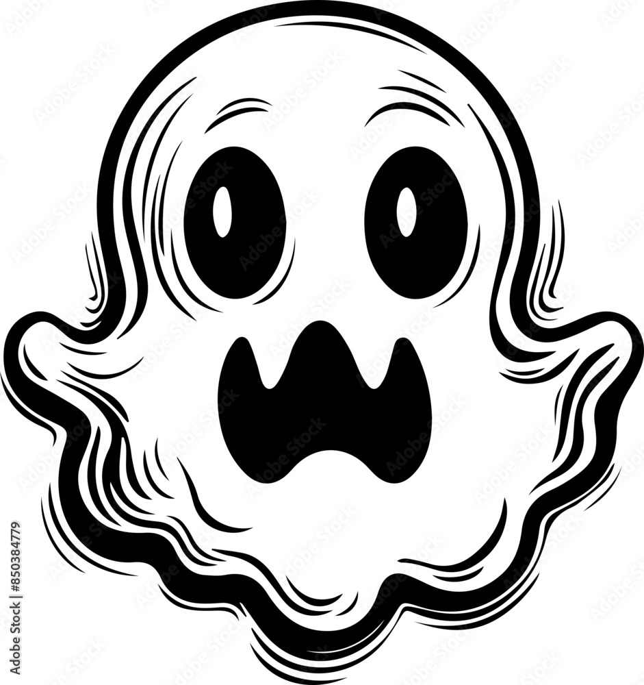 Ghost vector transparent background PNG clipart Ghost vector transparent background PNG clipart