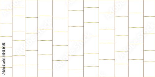White ceramic tiles pattern abstract seamless decorative background.