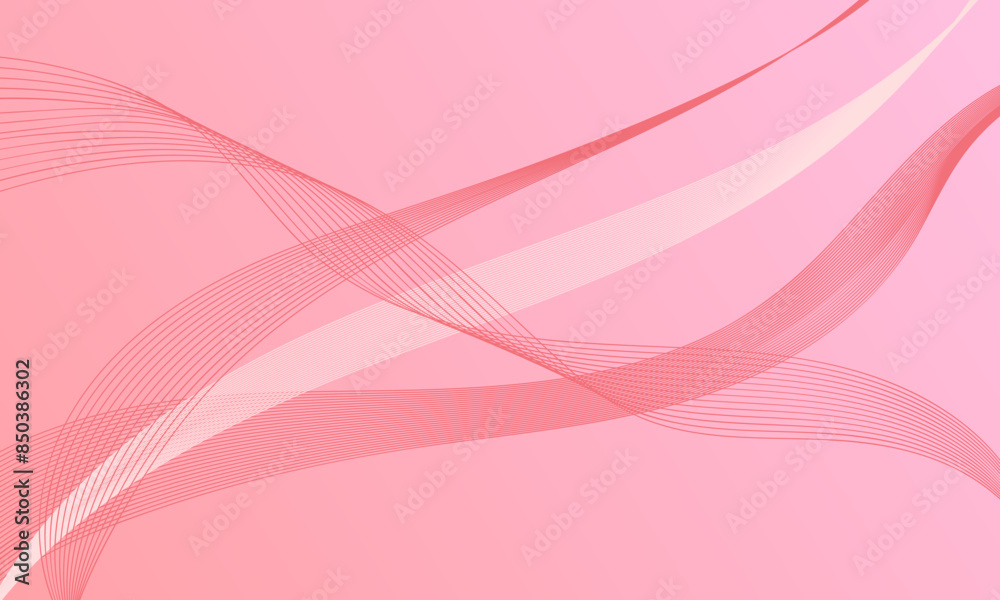 pink soft lines wave curves with smooth gradient abstract background pink soft lines wave curves with smooth gradient abstract background
