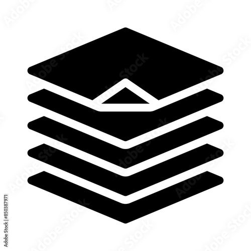 layers glyph icon