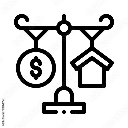 finance line icon