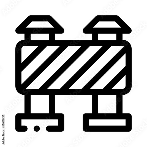barrier line icon