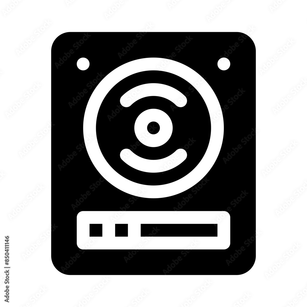 emergency button glyph icon emergency button glyph icon